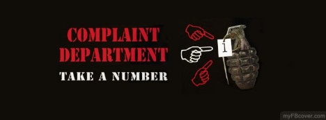 Complaint Department facebook Covers